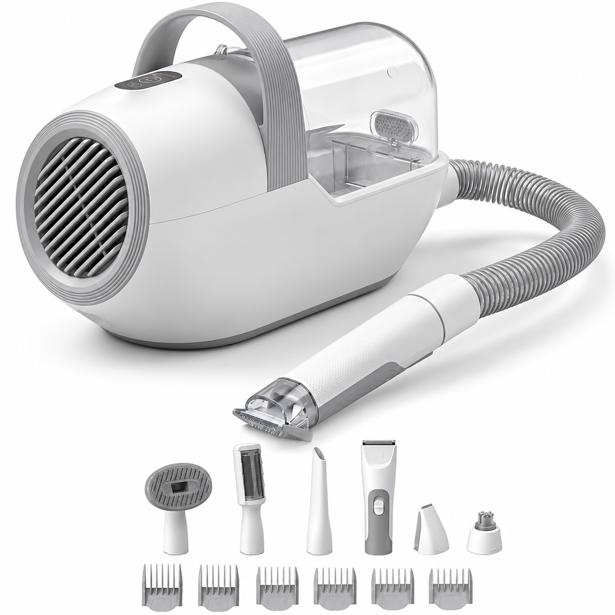 Dog Grooming Kit with Vacuum, Low-Noise Pet Clippers & Nail Grinder | IG213