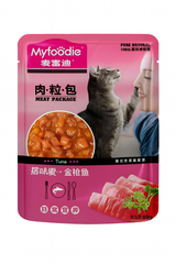 طعام MyFoodie الرطب للقطط - بنكهة التونة - 85 جرام | MFD-CWF85-TN