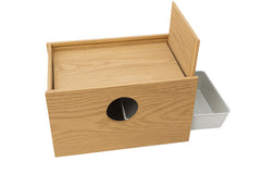 Large Wood Karawan Nest - Wooden Bird Breeding Box