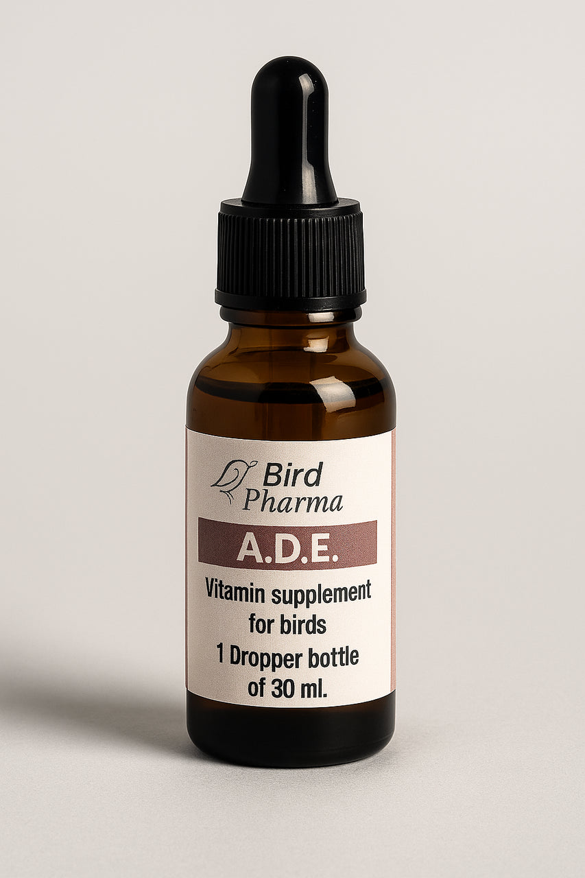 Bird Pharma A.D.E. – Vitamin Supplement for Birds - 30ml Dropper Bottle