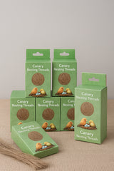 Canary Nesting Threads - Natural Nesting Material for Birds