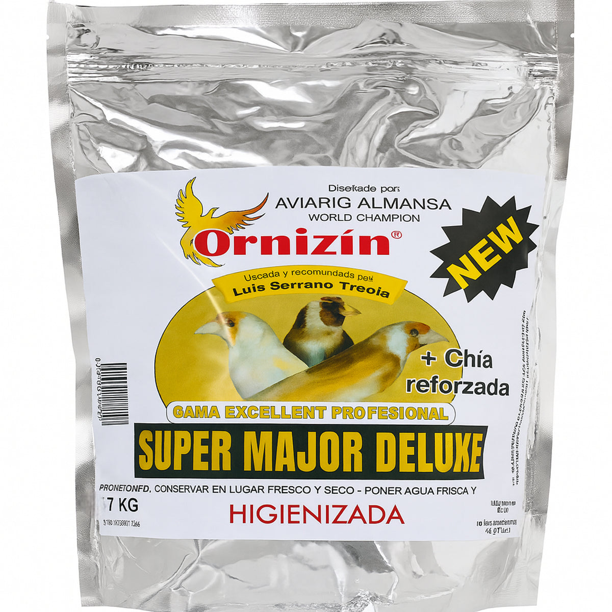 Ornizin Thistle Seed (Bezer Shok) Super Deluxe Bird Food - 7KG