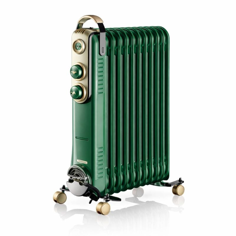 Ariete Vintage Oil Radiator 11 Fins 2500W - Green | 839/04
