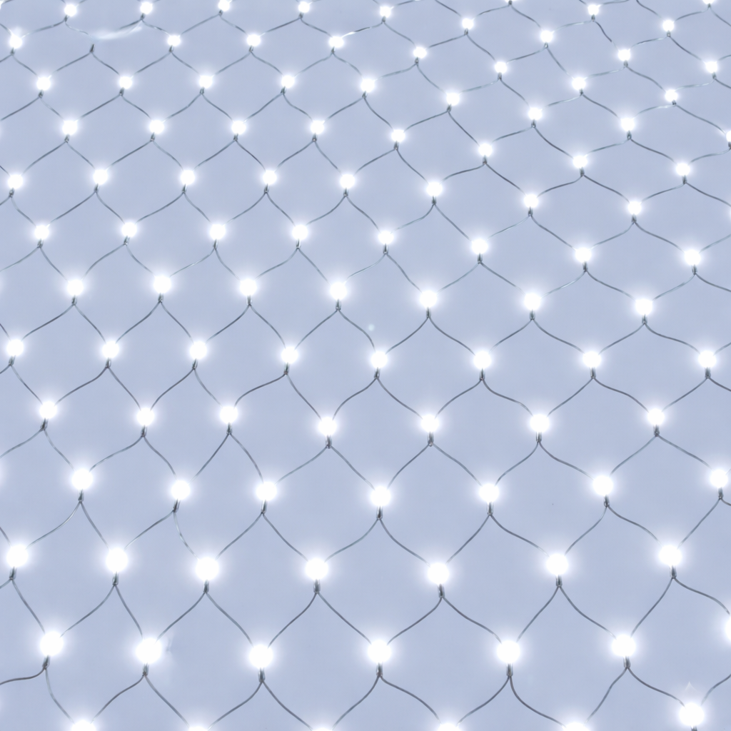 3x3 Meter 320 LED Mesh Decorative Lights White | AL627-W