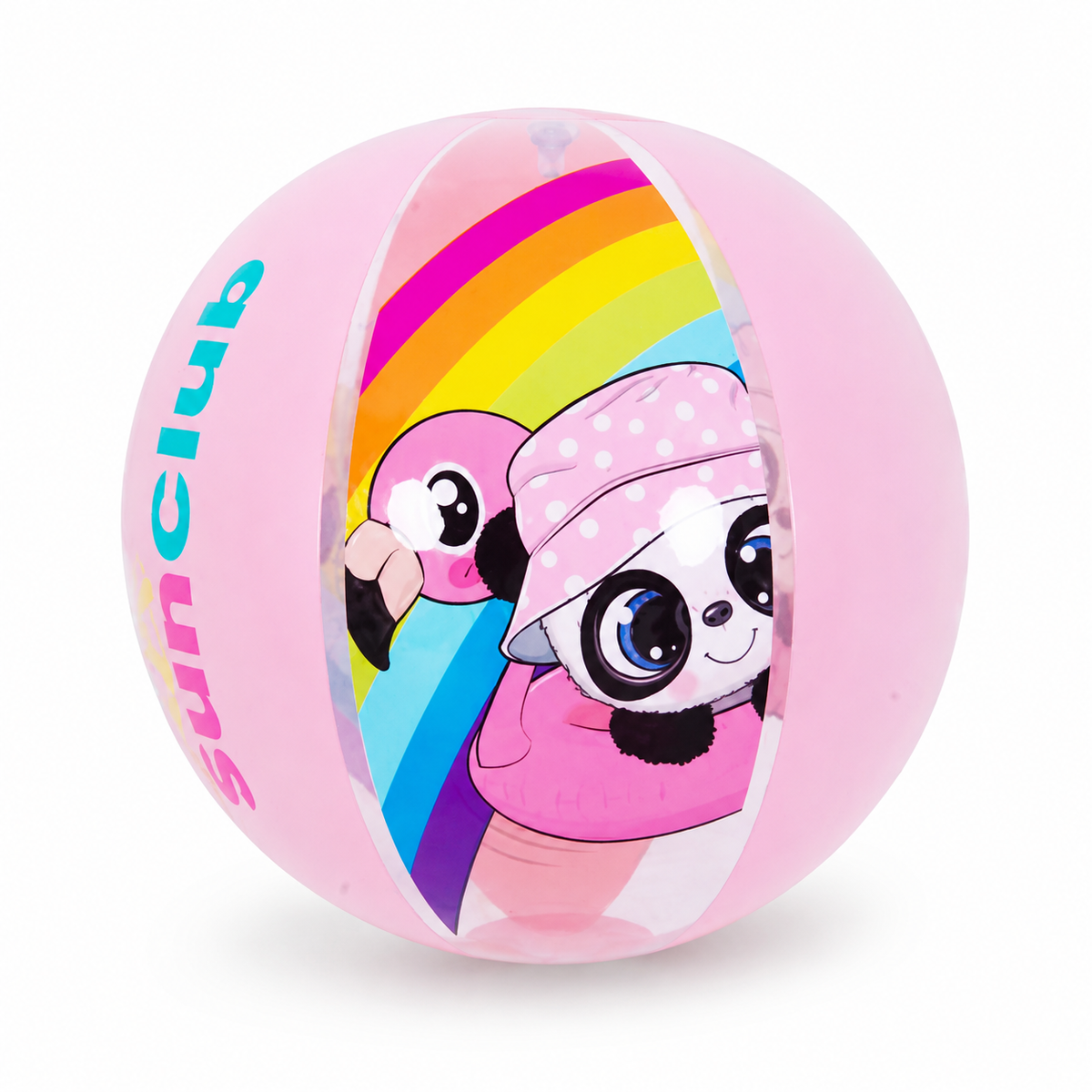 Panda Beach Ball 40cm - Pink | 53014