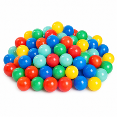 Soft-Feel Air-Filled Play Balls 6.5cm - Colorful | 290001