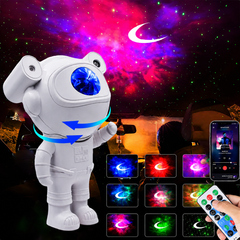 Astronaut Projector Nebula Star Galaxy Light with Bluetooth Speaker & Remote Control