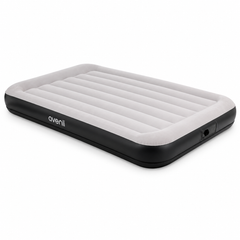 Avenli Queen Size Flocked Airbed with Built-In Electric Pump EU 203 x 152 x 30cm | 24176EU