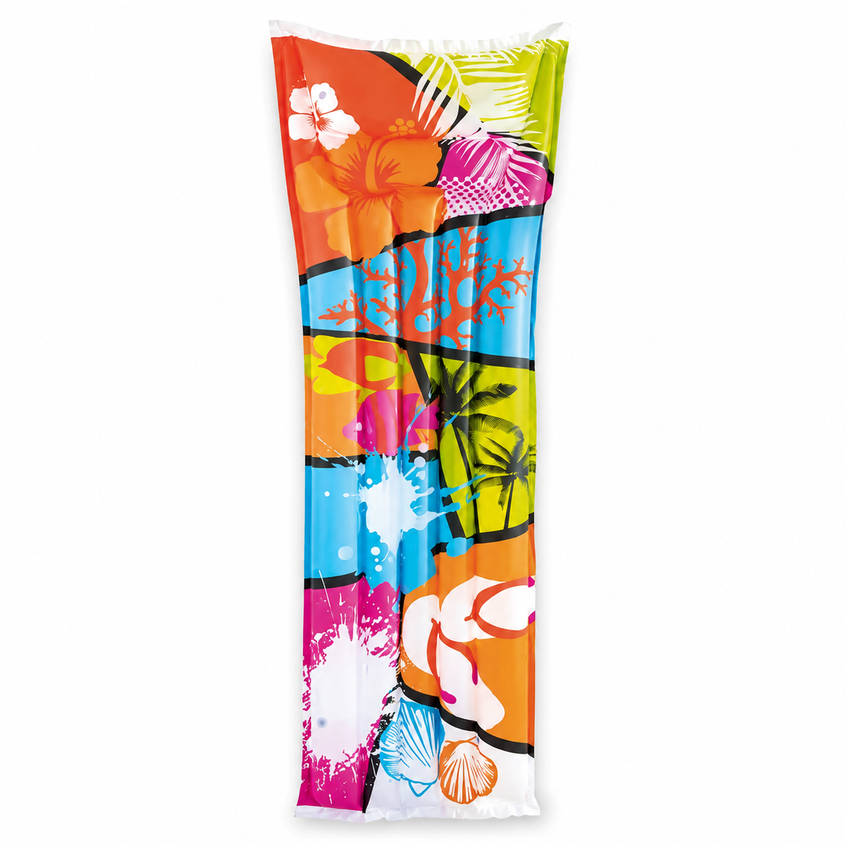Tropical Floral Inflatable Air Mat - Design 2 | 44033