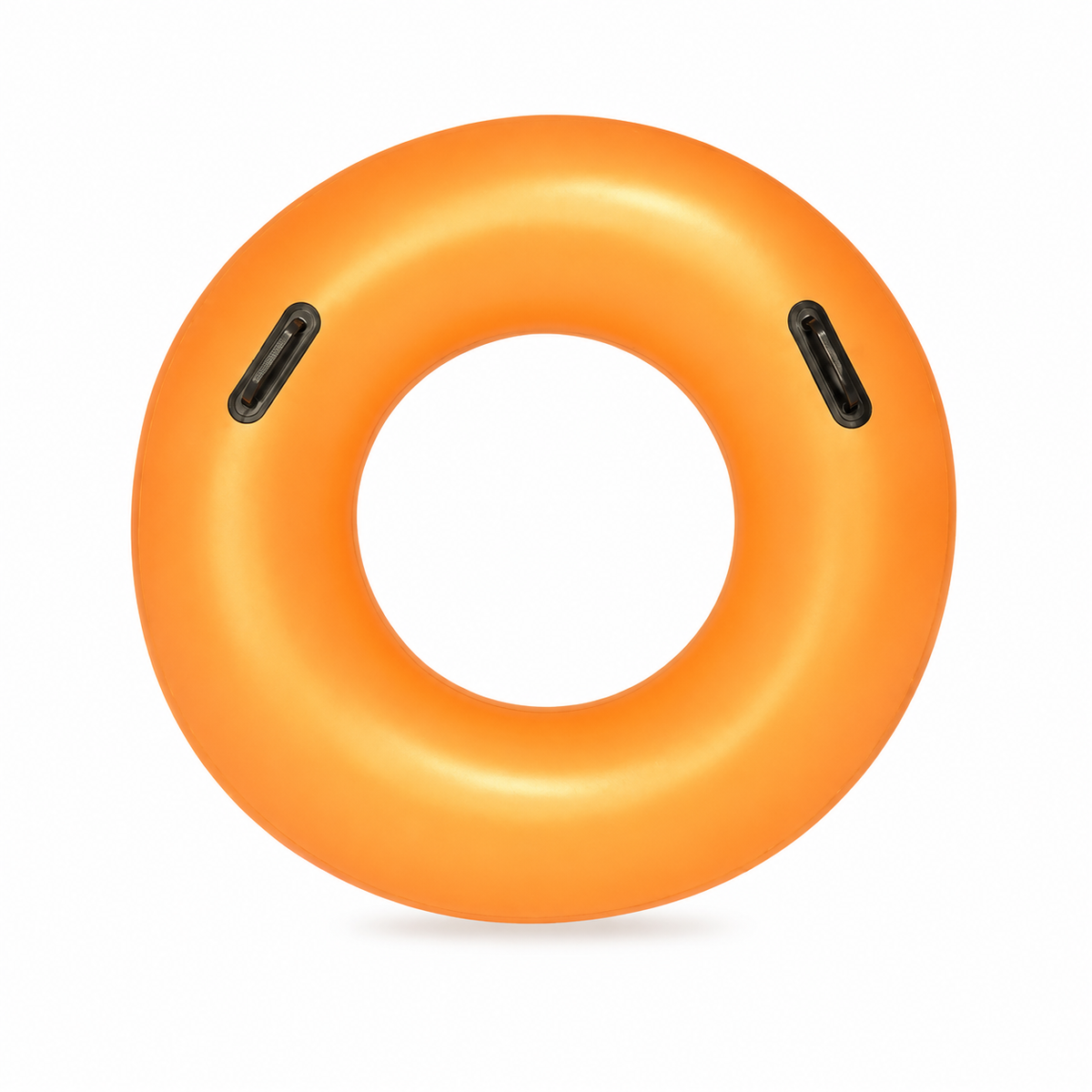 Orange Inflatable Swim Ring with Handles | 36127