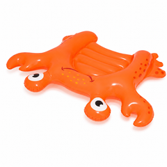 Bestway Animal Buddies Crab Inflatable Pool Mat 117 x 89 cm - Orange | 42047
