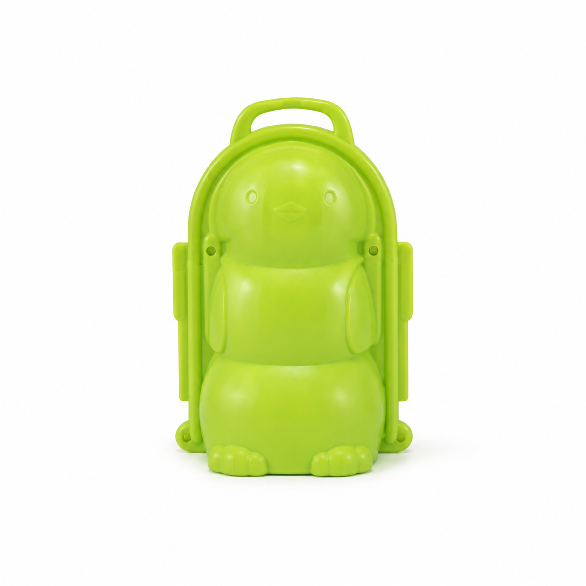 Kids Penguin-Shaped Beach and Sand Mold with Handle - Green | 1718-2