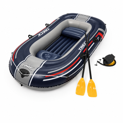 Bestway Hydro-Force Treck X2 Inflatable Boat Set with Oars and Foot Pump 255 x 127 x 36 cm | 61068