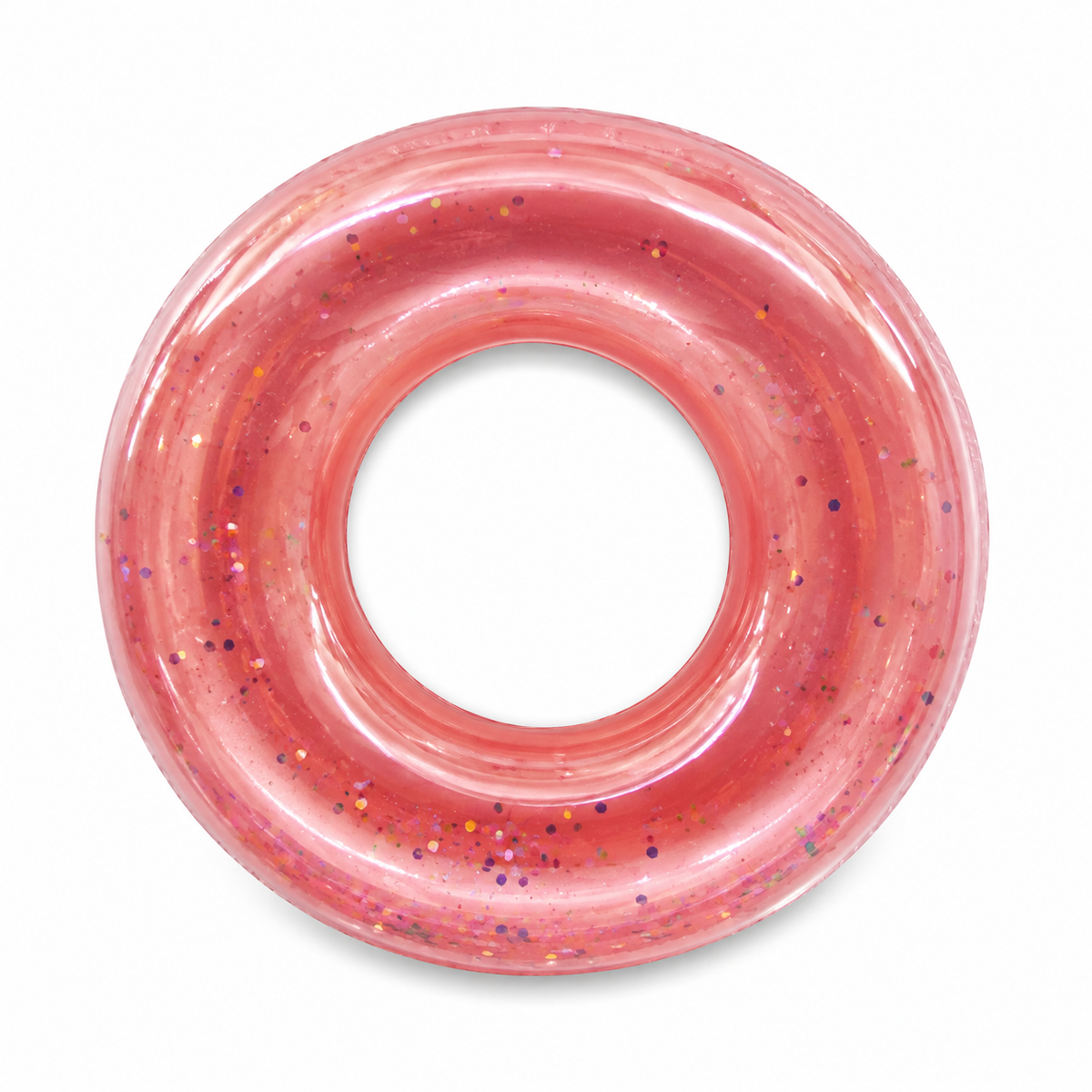 Glitter Inflatable Swim Ring - Pink | AL1546-12