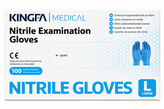 Disposable Nitrile Gloves - 100 Pieces