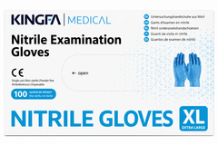 Disposable Nitrile Gloves - 100 Pieces