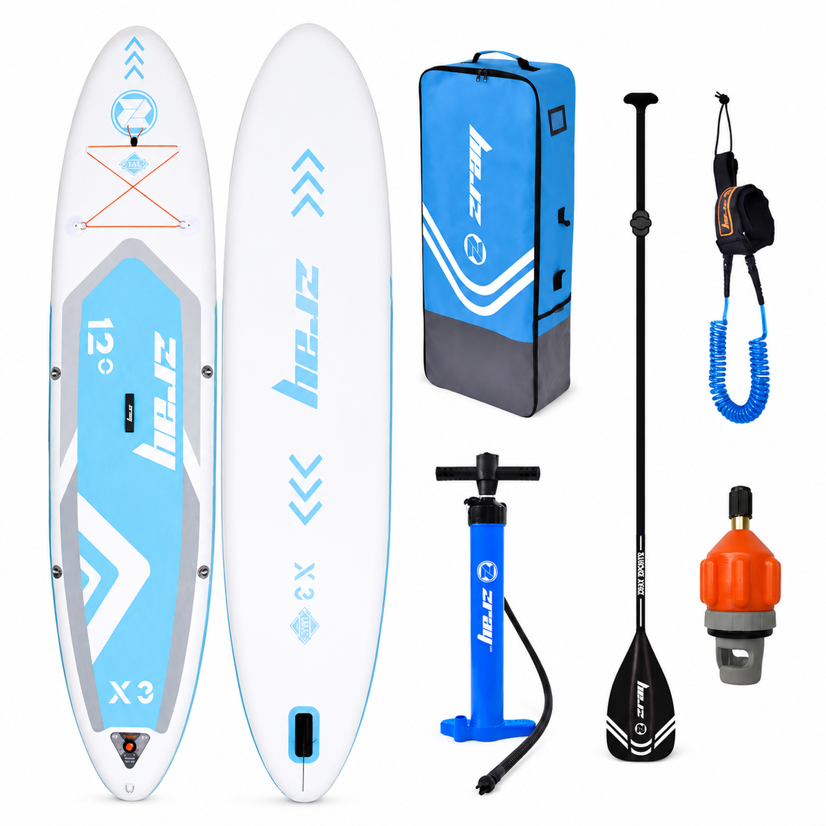 ZRAY X2 SURFING BOARD SET 330x81x15 cm 150kg - 34086