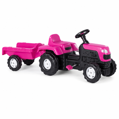Dolu Unicorn Tractor Pedal Operated & Trailer 144x45x52 | 2508