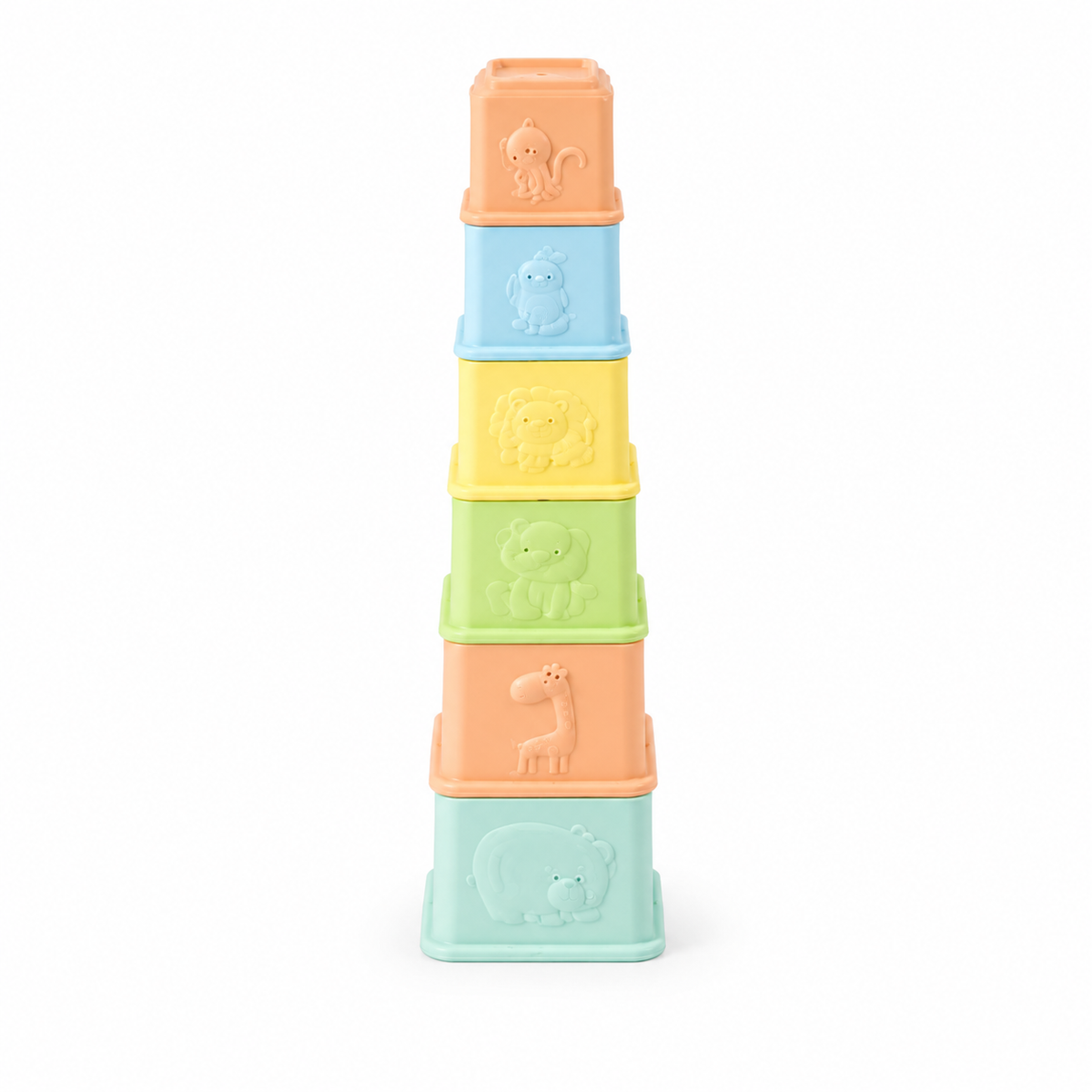 Dolu ROUND STACKING CUPS BABY TOY | 5204