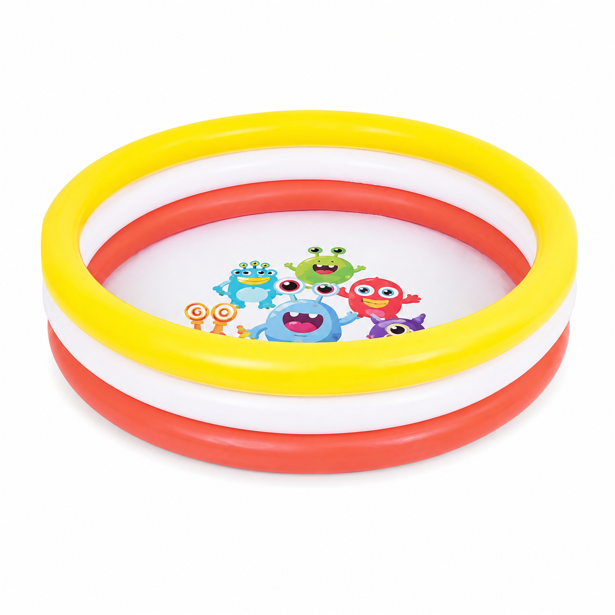 Ages 2-6 Monster 3-Ring Pool 99x23cm | 51137