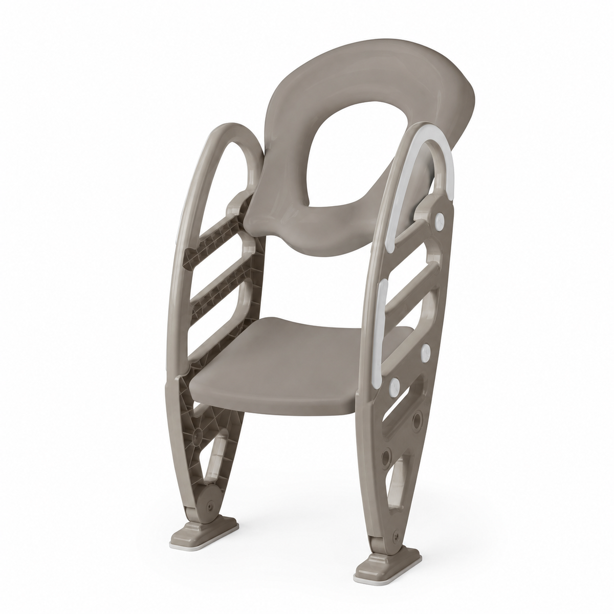 Dolu Toilet Trainer with Adjustable Non-Slip Ladder - Grey | 7243