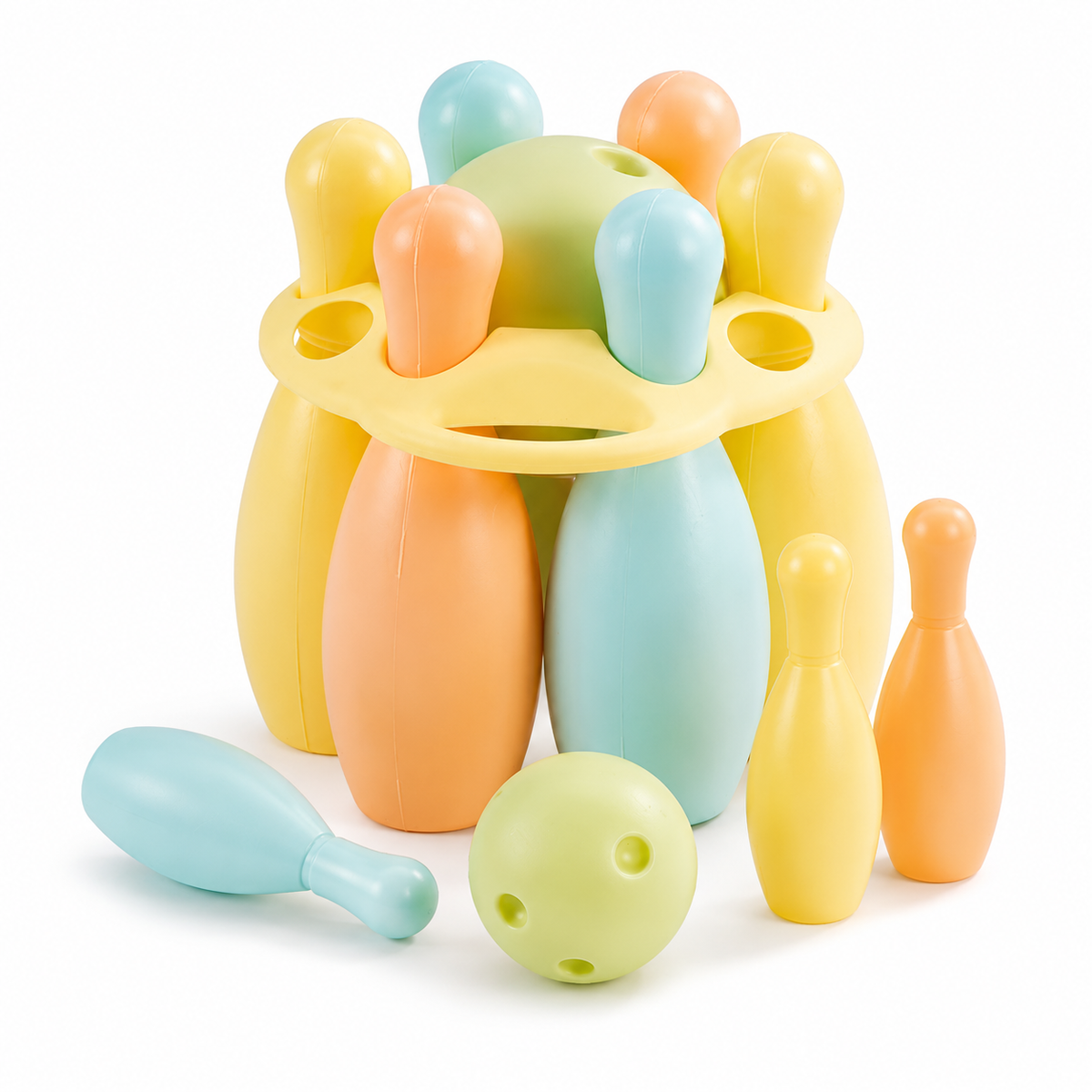 Bowling Set with Pins & Balls 21x15x1cm | 5223/1