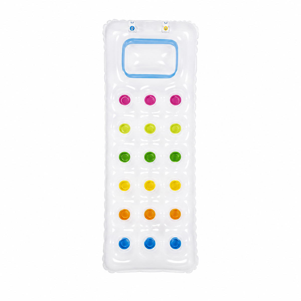 18 Pockets Fashion Inflatable Mat 14+ - White | 27131