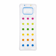 18 Pockets Fashion Inflatable Mat 14+ - White | 27131