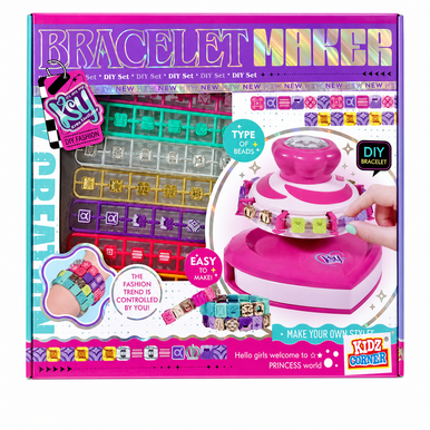 Bracelet Maker DIY Bracelet Making Playset 24 Pieces | KSY936