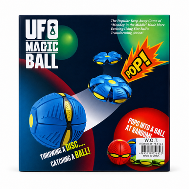 UFO Magic Ball Transforming Flying Disc Toy | 8810-3