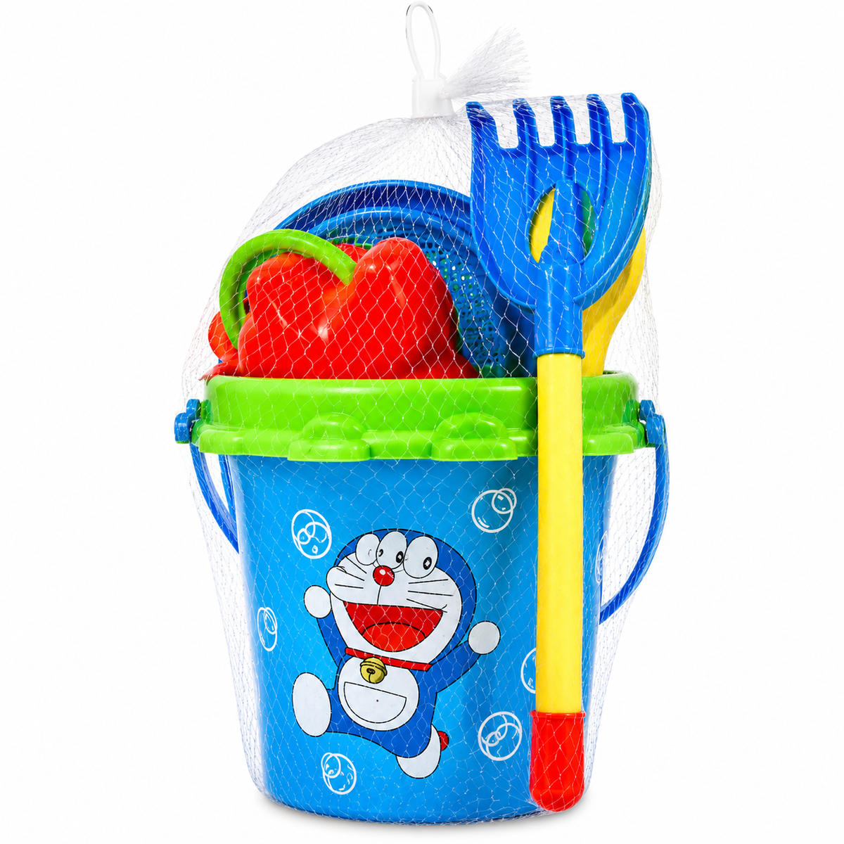 Beach Set with Bucket, Molds, Shovel & Water Can Blue | 671/1 BLUE