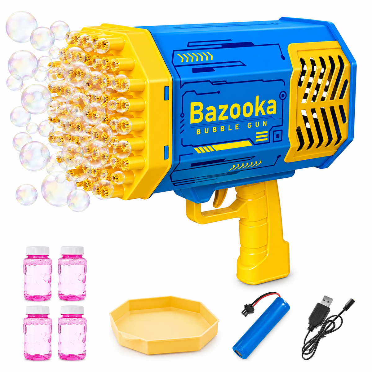 Bazooka Bubble Gun with Li-ion 3.7V Battery | 234