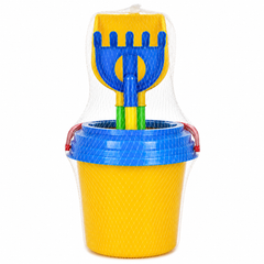 Beach Bucket with Water Can, Shovel & Sand Molds Yellow | 677 YELLOW