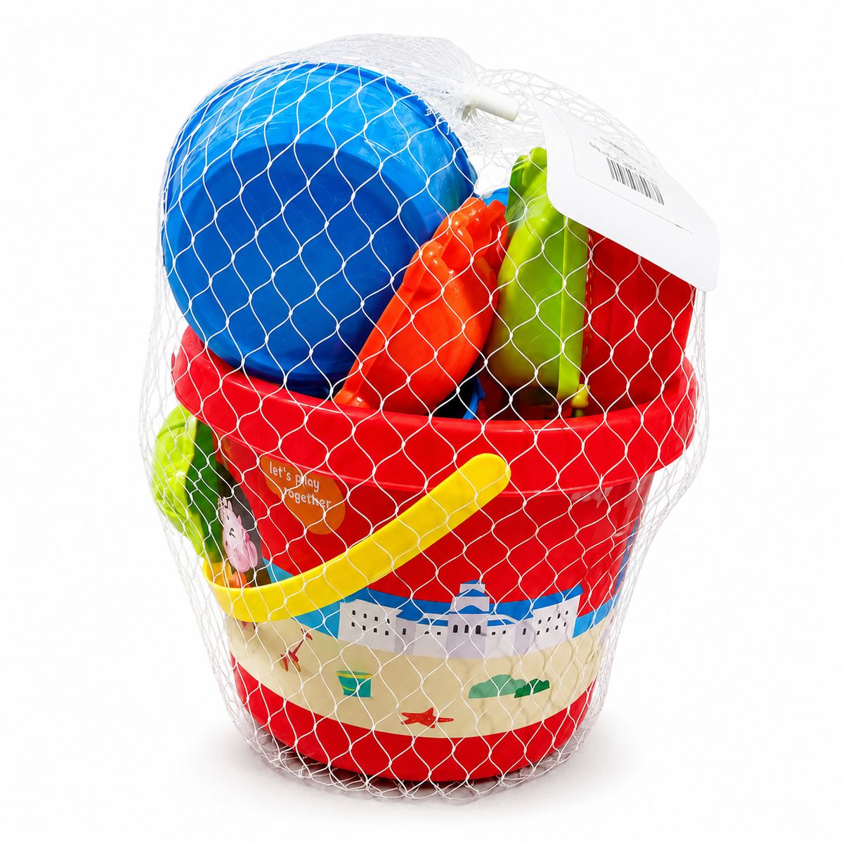 Beach Buckets, Shovels, Molds & Water Can Red | 8108/1 RED