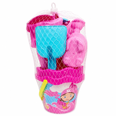 Beach Bucket, Molds, Shovel & Water Can | JJ011