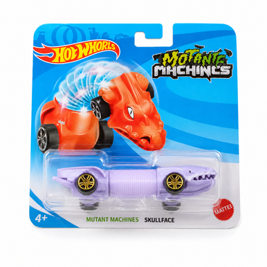 Hot Wheels HW City Mutant Machines Slider Car SKULLFACE PURPLE - AFH-002