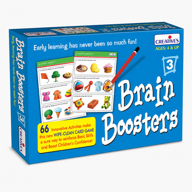 Creatives Brain Boosters 3 Educational Game 12P | 1019/1