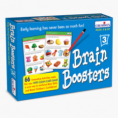 Creatives Brain Boosters 3 Educational Game 12P | 1019/1