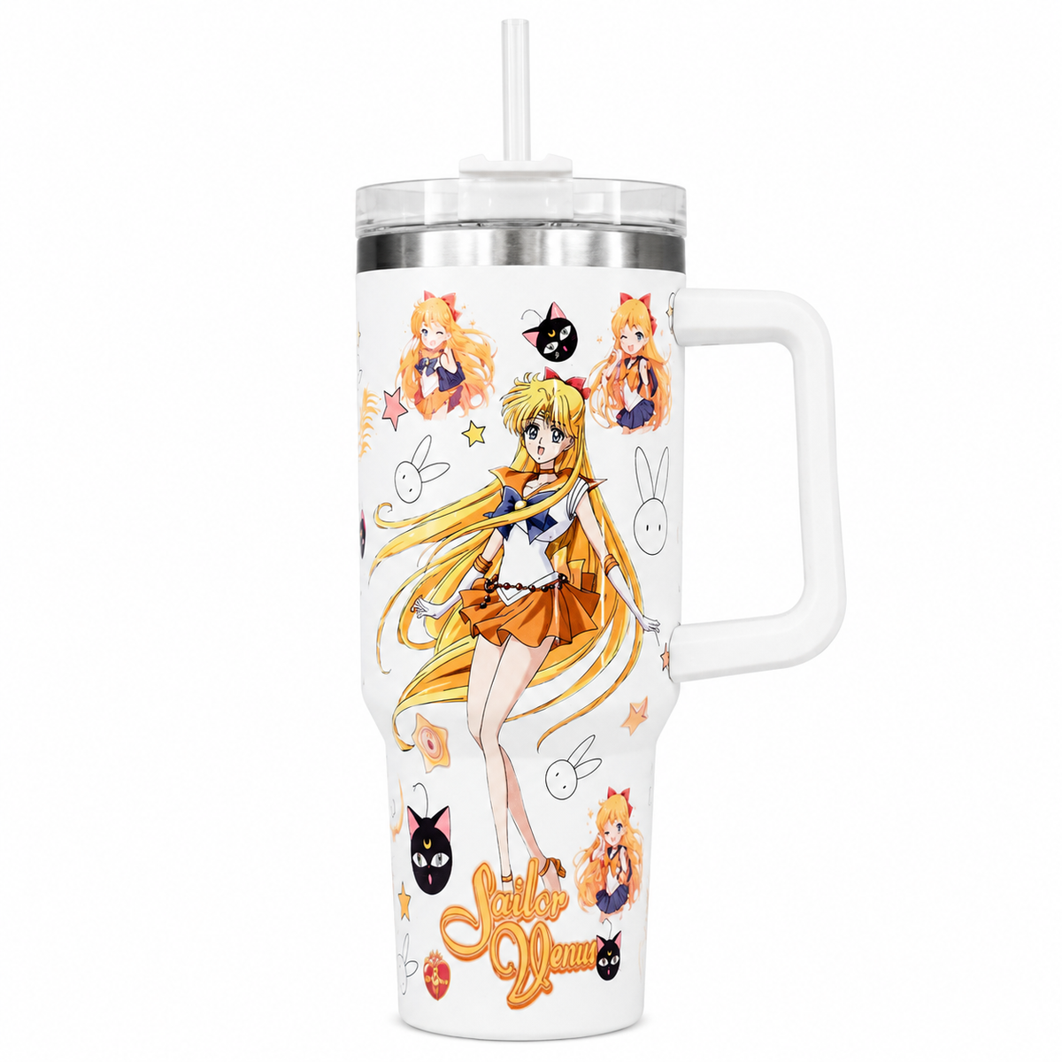 Sailor Venus Stainless Steel Double Wall Vacuum Insulated Tumbler 1200ml - White | C4003-WH
