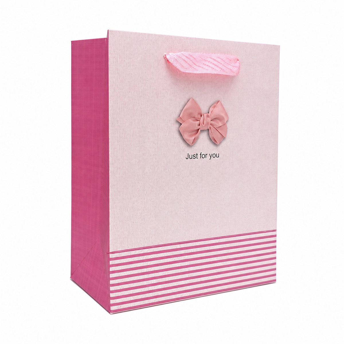 Just For You Gift Bag 18x10x23cm - Pink | D1226