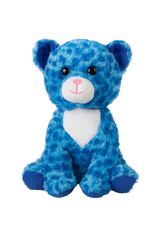Blue Spotted Bear Plush Toy - Soft Cuddly Stuffed Animal | 547-1