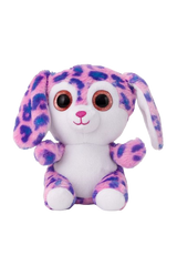 Purple Puppy Plush Toy - Cute Spotted Soft Stuffed Animal with Floppy Ears | 547-1