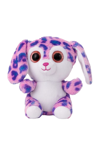 Purple Puppy Plush Toy - Cute Spotted Soft Stuffed Animal with Floppy Ears | 547-1