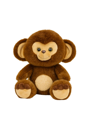Monkey Plush Toy 25 cm - Soft Stuffed Animal | 519-1