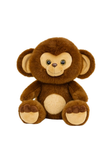 Monkey Plush Toy 25 cm - Soft Stuffed Animal | 519-1