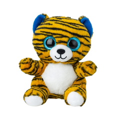 Tiger Plush Toy - Soft Striped Stuffed Animal with Blue Ears | 547-1