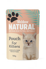 Webbox Natural Pouch, For Kittens 100g | 864488N