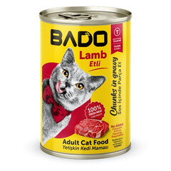 Bado Wet Adult Cat Food Lamb 400 Gr | 9061232