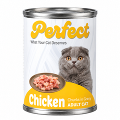 Perfect Cat Chunks Wet Food 400g | IG167