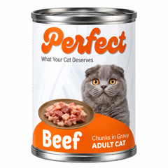 Perfect Cat Chunks Wet Food 400g | IG167